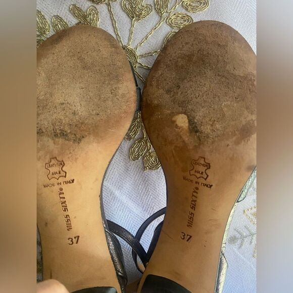 Miss sixty black medium heel shoe size 37 - Picture 15 of 15